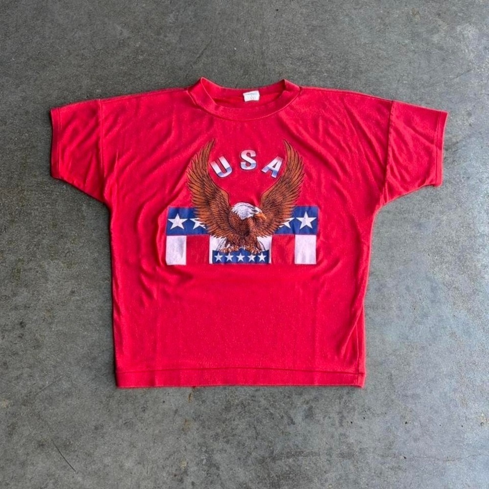 80s usa eagle crewneck